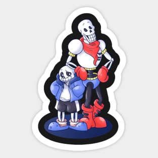 Two best brothers Sticker